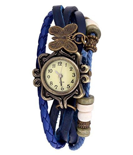 ITHANO - Leather Bracelet Analogue Blue Off-White Dial Womens Watch - BL001 (B079Y6KQQP) Amazon Price History, Amazon Price Tracker