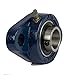 Jeremywell UCFL205-16 Pillow Block Bearing (2 Pack), 1 inch Bore, 2-Bolt Flange Mounted, Solid Base, Self-Alignment