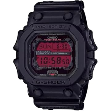 Relógio Casio G-Shock GX-56BBR-1DR The King Black and Bold Red Solar