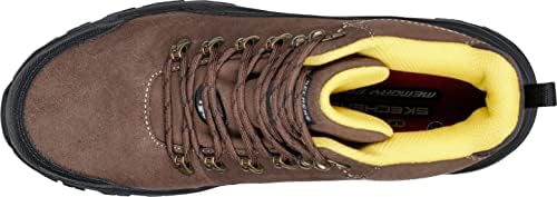 Skechers Men's 200091W Dezful Construction Shoe, Brown, 7 Wide | Image 2