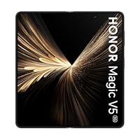 HONOR Magic V5 5G AI telefono pieghevole, senza SIM, schermo pieghevole da 8,8 mm, batteria da 5690 mAh per tutto il giorno, 16 GB+512 GB, piattaforma mobile Snapdragon 8 Elite, display Eye Comfort