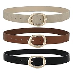 C_black&brown&beige_gold Buckle
