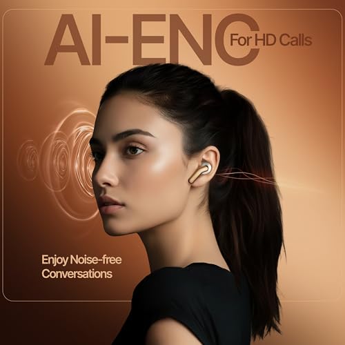 Image of Mivi DuoPods Roar (New Launch) 13mm AAC Audio Tech | AI-ENC | Dual Mic | 5.3 Bluetooth Ear Buds | 70Hrs Battery | Fast Charge | IPX4 | Low Latency | Gaming Earbuds