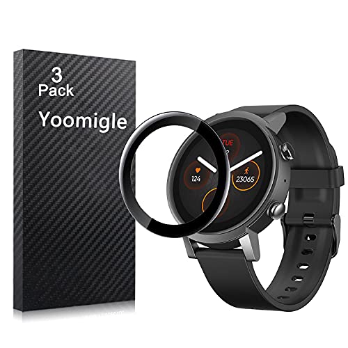 Migliori Smartwatch di Febbraio 2024 : classifica, pareri, recensioni e prezzi Yoomigle Confezione da 3 pellicole protettive compatibili con TicWatch E3, compatibili con TicWatch E3 Smartwatch, copertura completa 3D antigraffio