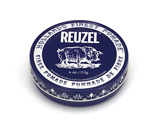 Reuzel Fiber Pomade - Men's Concentrated Wax Formula with Natural and Organic Hold - Vegan Defining