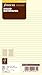 Filofax 133053 Personal Notizpapier, blanko, cotton cream