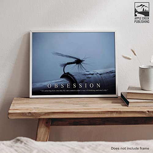 MVP280 Trout Fly Fishing Motivational Poster Art Print 11X14 Reels Poles Rods Wall Decor Pictures thumb #4