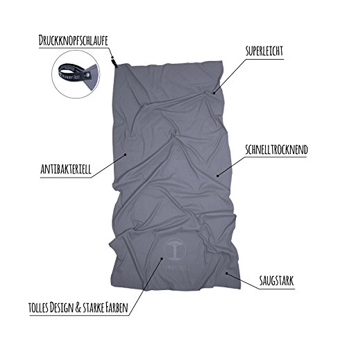 Funny Tree® Asciugamano da viaggio in microfibra