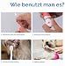 Hund/Katze elektrische Zahnbürste, Haustier elektrische Zahnbürste mit Suchlicht/weiche Borsten, geeignet für kleine Hunde und Katzen
