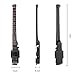 Batking Travel Guitar Electric, Headless Guitar 6 Strings One-piece Canada Maple Neck Through Body Design Brass Fix Bridge with Gigbag