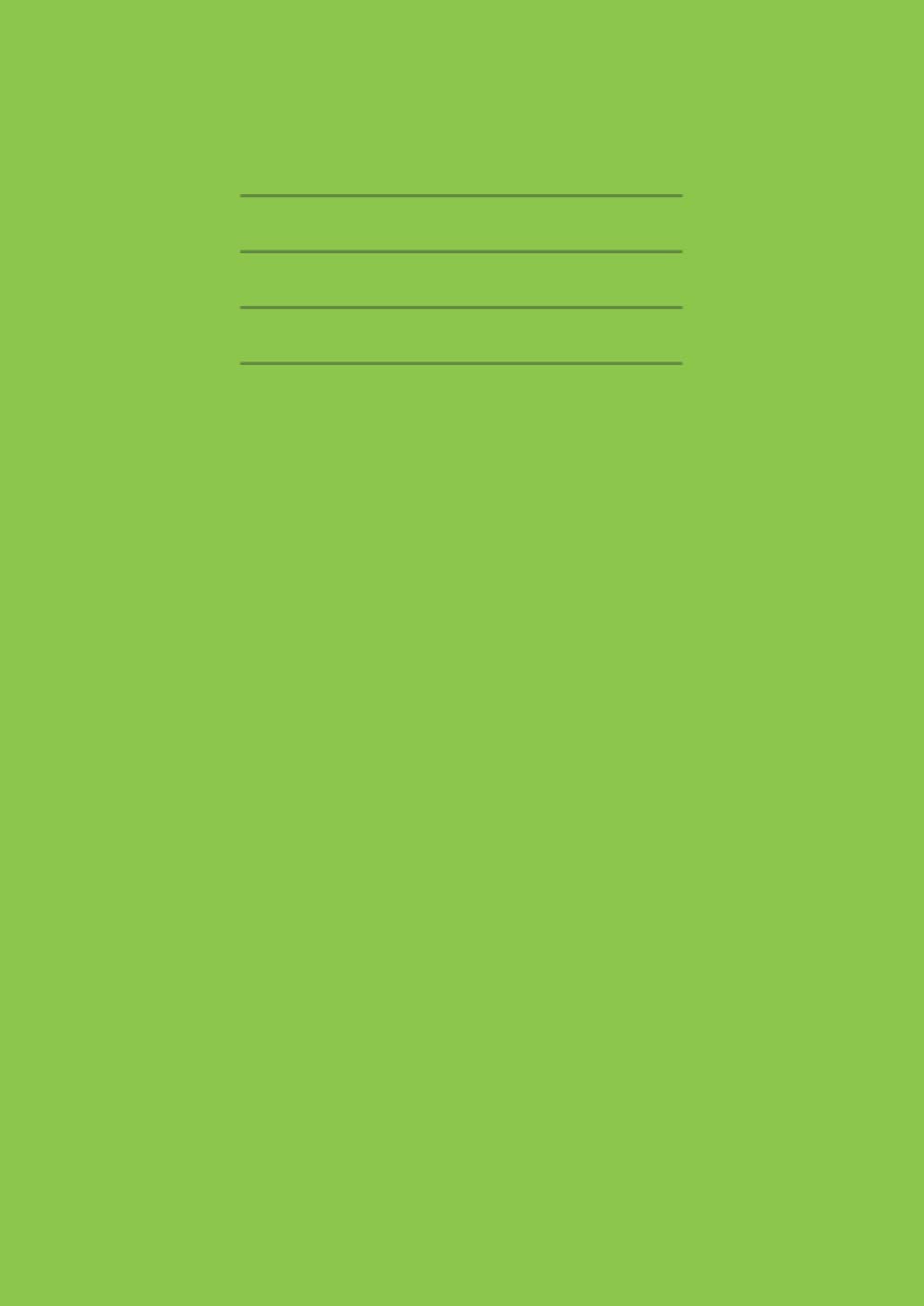 Maths Exercise Book 5mm Square A4: Squared/Quad/Grid Ruled Paper Notebook School Maths Exercise Books 5mm (0.5cm) for Kids/ Children, 100 Pages A4, 90gsm, Green Cover