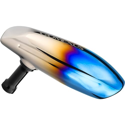 ゴメクサス リールハンドルノブ T型 チタンノブ シマノ(shimano)タイプDノブ交換 オシアジガー 適用 中空構造 43.7g 超軽量 オフショアジギング 船釣り