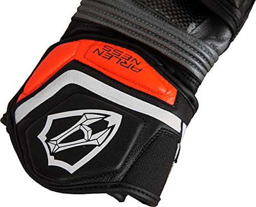 ARLENNESS アレンネス 牛革 レーシンググローブL 新品 ARLENNESS アレンネス 牛革 ハイグレード レーシング グローブ
