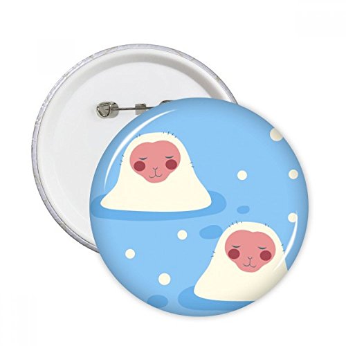 Décoration Vêtements Pins Badge Bouton Japonais Voyage Chanceux pour le Quotidien