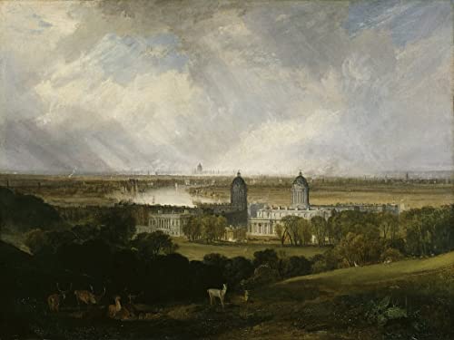 Toile Turner Londres From Greenwich revez devant ce chef d oeuvre
