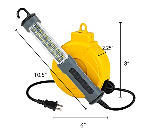 Alert 920LSM 18 SMD LED 150 Lumen Cord Reel Work Light, Pack of 1 - Thumbnail 2