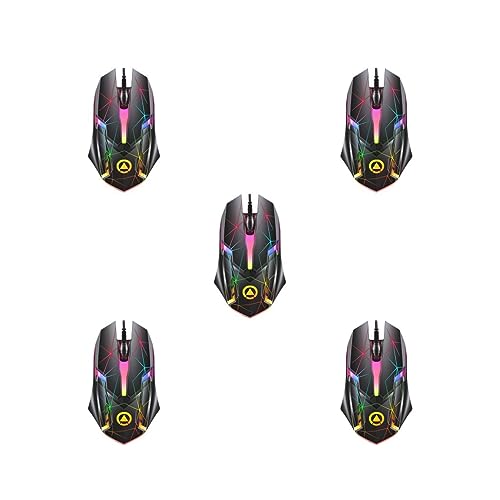 Souris de jeu filaire avec capteur optique précis pour résoudre le manque d'équipement gaming