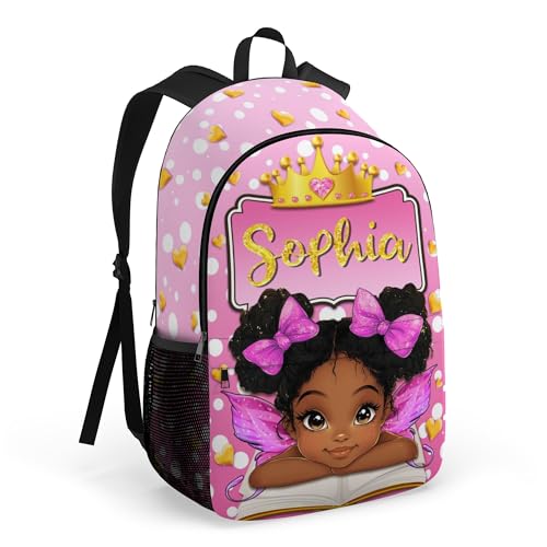 Custom Backpack for Kids School bag Girls with Name Bookbag for Daughter Back to School Gift for Preschool Kindergarten (Design 1)3