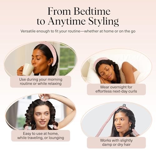 image for Kitsch Satin Heatless Curling Set – Heatless Curls Overnight with 34