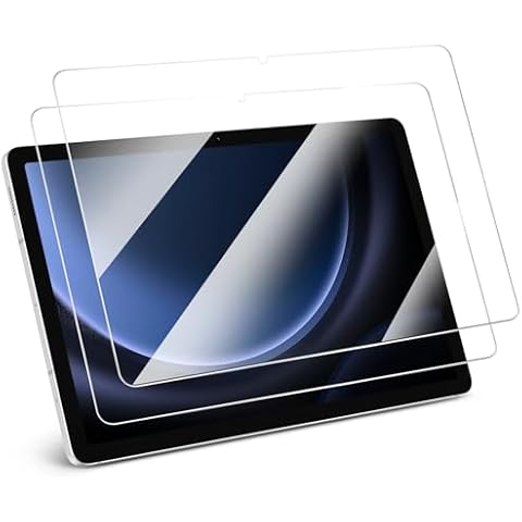 FINTIE Tempered Glass Screen Protector for Galaxy Tab Cover