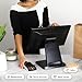 Volcora Retail and Restaurant POS Terminal Machine for Small Business, Point of Sale Cash Register with Windows 11 Professional, 15.6” Touch Screen, Black, Hardware Only