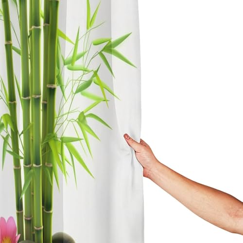 Rideau de douche résistant lavable qui résiste à l'eau pour douche rustique