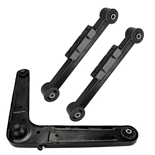 BRTEC Rear Upper & Lower Control Arms Assembly Compatible with