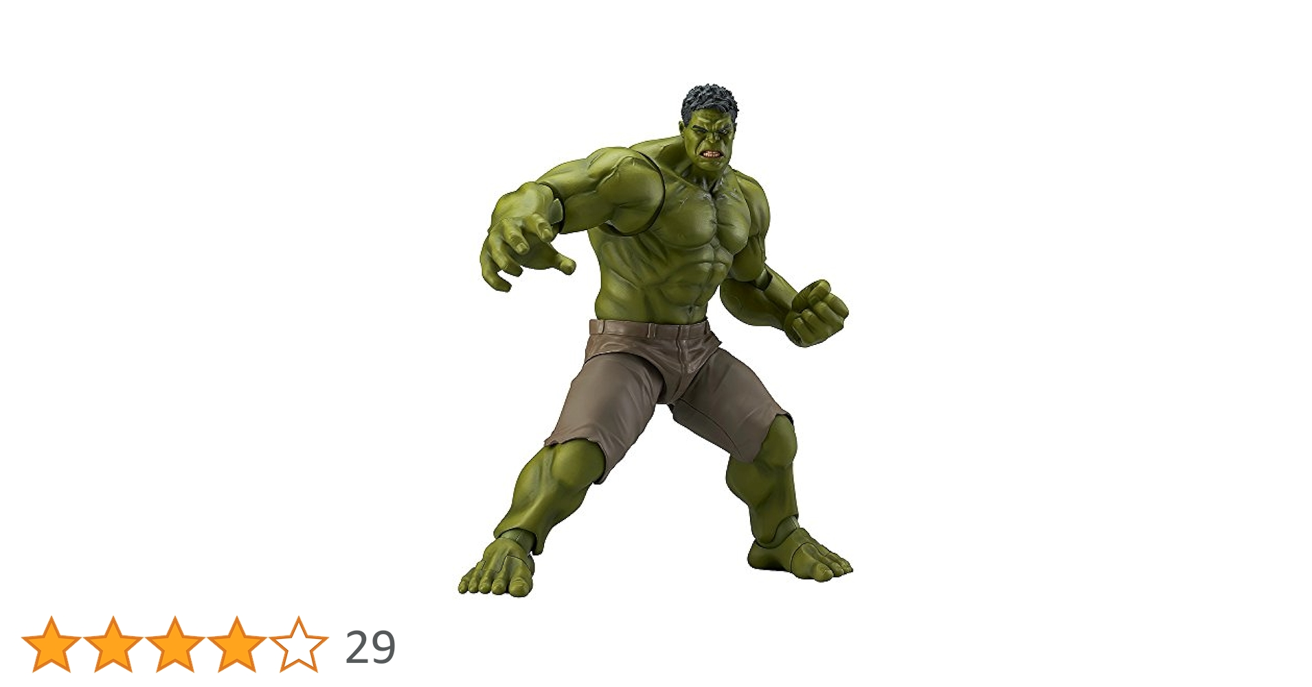 figma アベンジャーズ ハルク HULK フィギュア figma アベンジャーズ ハルク ノンスケール ABS&PVC製 塗装済み
