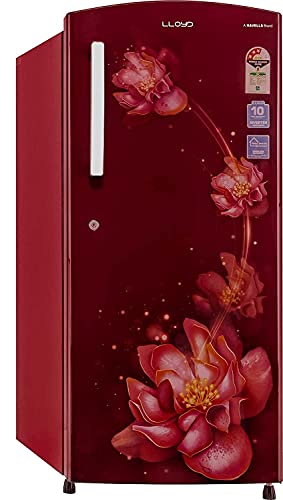Image of Lloyd 255 L 3 Star Inverter Direct Cool Single Door Refrigerator (GLDF273SSWT2PB, Stellata Wine)