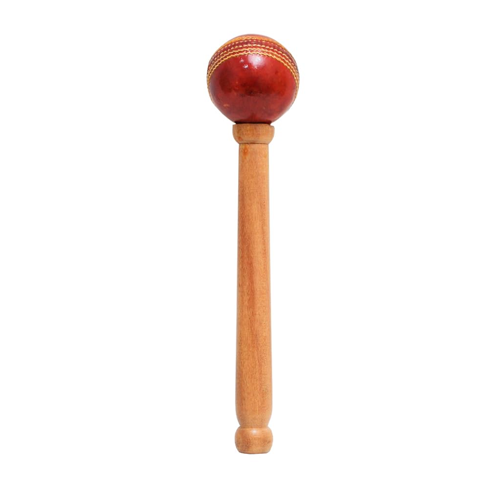 GLS Leather Ball Cricket Bat Wooden Mallet Hammer for Knocking Perfect for Power of The Bat (B0C8YSRP6H) Amazon Price History, Amazon Price Tracker