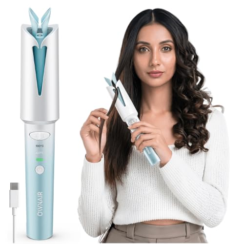 Ownair Automatic Hair Curler Machine, Cordless Auto Hair Curler, ...