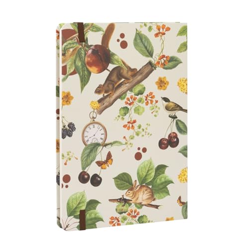 Kokonote A5 Notebook Hardback - Autumn Dream | Bullet Journal Dotted Note Book, Dotted Notebook A5 Sketchbook | Cute Stationery Gifts Under 10 Pounds