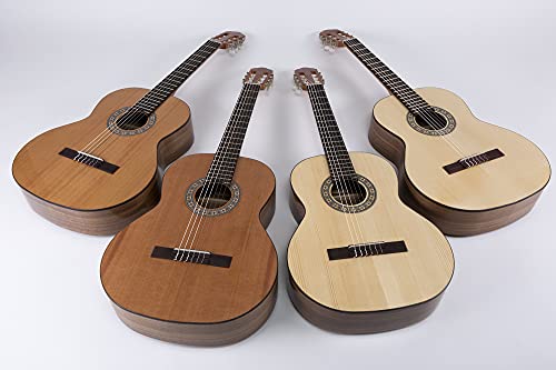 Voggenreiter Volt Sevilla KG-6000 4/4 guitare classique avec table massive - Les Beatles, Paul McCartney, John Lennon, RIngo Starr, George Harrison Voggenreiter Volt Sevilla KG-6000 4/4 guitare classique avec table massive – Image 6