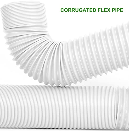 image for YOTODY 2 Pack Rain Gutter Downspout Extensions Flexible,Drain Downspou