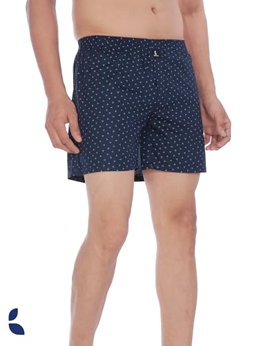 Image of Cotton Boxer Shorts for Men, Breathable, Comfortable & Lightweight (Pack of 2)