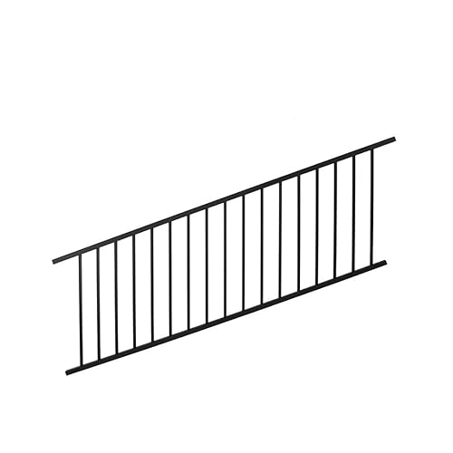 Westbury Tuscany C10 8' x 36" Stair Rail Kit Black