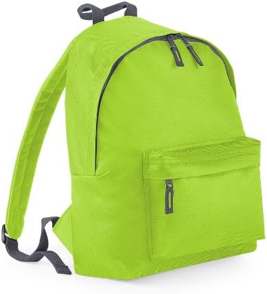 plain green backpack