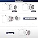JJC UV Filter für Leica Q2 Q3 43 Q3, Ultra Slim 19 Schichten Multi-Coating Mehrfach Vergüteter UV-Schutzobjektivfilter mit Feuchtigkeitsbeständigem Filtergehäuse