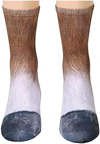 Animal Paws Socks - Funny 3D Animal Socks Crazy Cat Tiger Dog Paw Crew Socks Novelty Socks Gag Gifts