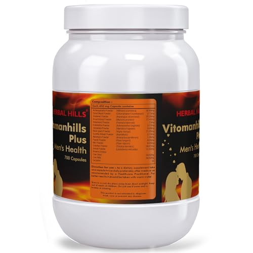 Image of Herbal Hills Vitomanhills Plus Capsule (700 Count Pack of 1)