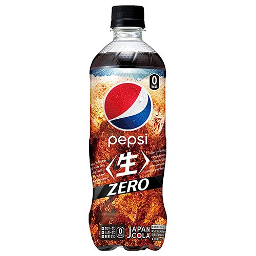 サントリー ペプシ 生 ゼロ【手売り用】 600mlペットボトル×24本入