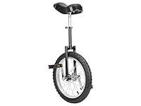 uyoyous Einrad 16 Zoll Einrad Balance Training Einradständer Höhenverstellbar Robuste für Personen ab 15 Jahren, darunter Kinder, Erwachsene und Fachkräfte Outdoor Sportarten, Unisex