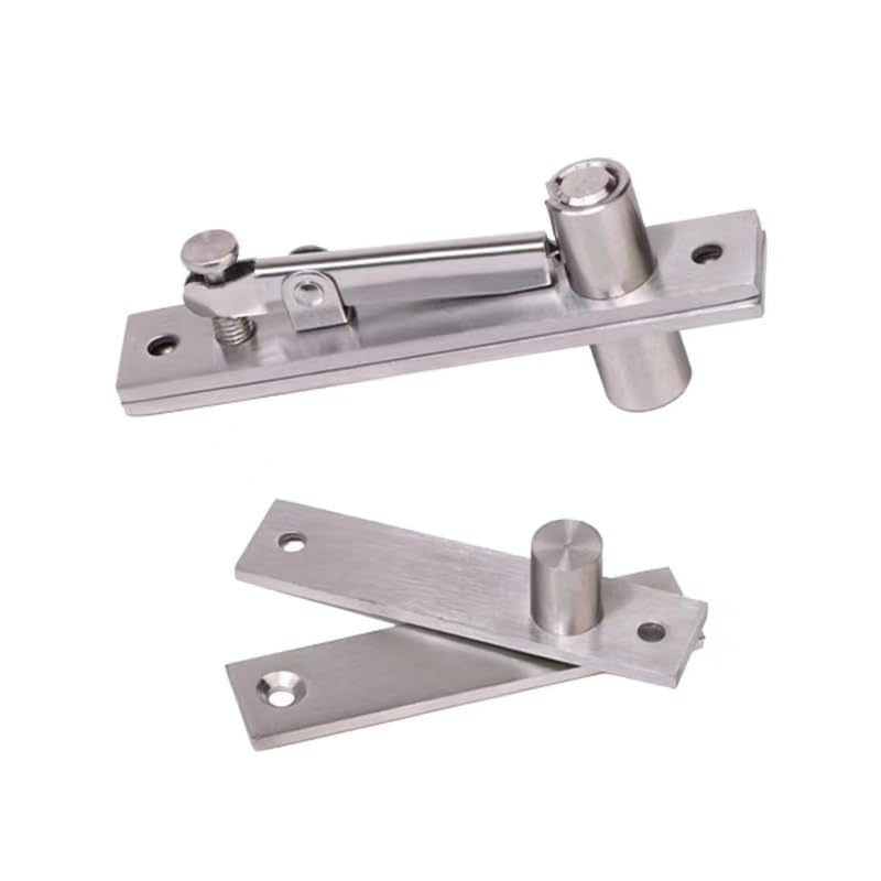 360 Degree Rotating Hinge for Wood Door Door Pivot Hinges Heavy Duty Hinges for Wood Doors 360 Degree Shaft Stainless Steel Pivot Hinge System Set of 2