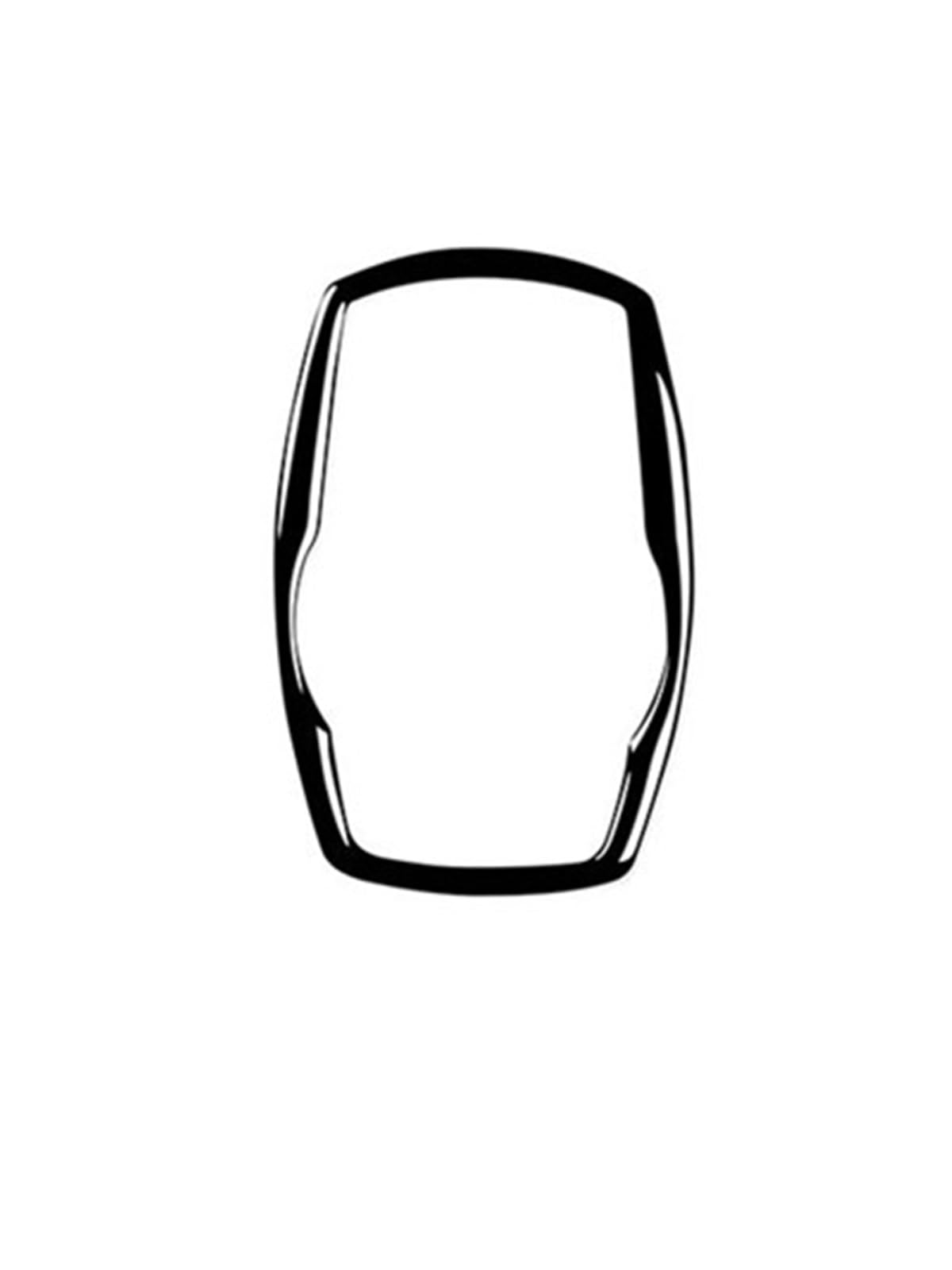 Button Trim Compatible with BMW 6 Series E63 E64 2004-2010 Piano Black Stickers for Car Dashboard Center Console Gear Shift Panel and Air Vents(Type 33)