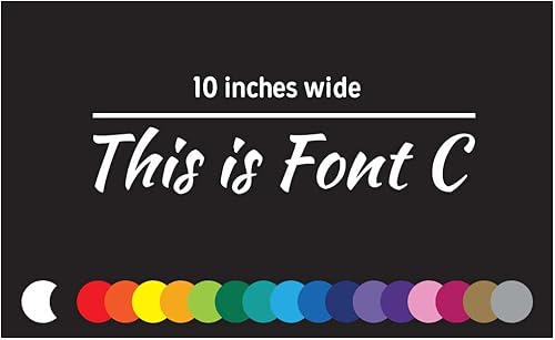 Miniatura 5 de Adhesivo personalizado para ventana de automóvil, diseño personalizado de vinilo con diseño propio de hashtag, calcomanías de letras personalizadas,