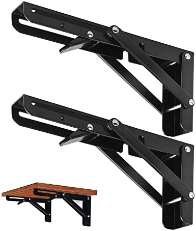 Mrosaa2PCS Triangle Folding Angle Bracket Heavy Su... - Grandado - Foto 5