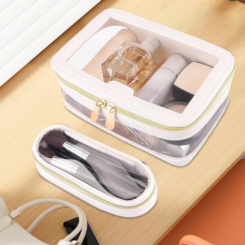 Organisateur de maquillage à compartiments et trousse étanche - 3