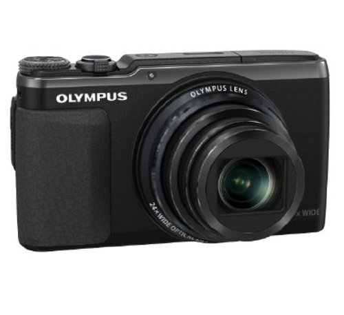 Buy Olympus SH-50 16MP Point and Shoot Camera (Black) with 24x