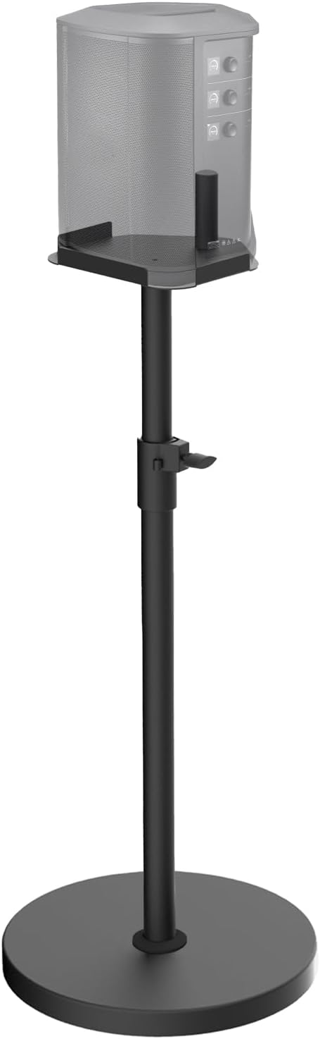 Upgraded Speaker Stand for Bose S1 Pro Plus Stand, for Bose S1 Pro Stands, Height Adjustable Speakers Stands, 45" to 54", Holds up to 20LBS, with Screws
