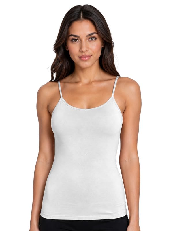 trendmalls Fabulous Inners Stretch Cotton Camisole for Women - Relaxed Fit, Soft and Breathable with Adjustable Strap-picture-11